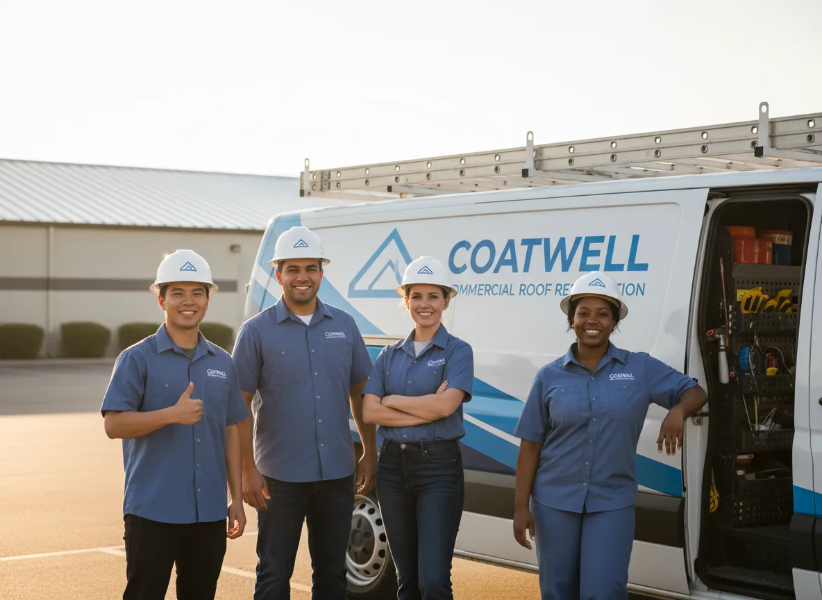 Commercial roof coating company in Westport, IN
